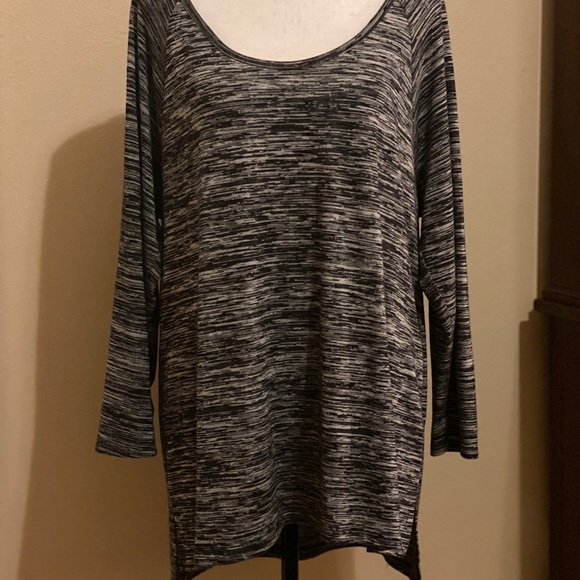Old Navy Tops - Old Navy Scoop Neck Tunic XL Heathered Grey